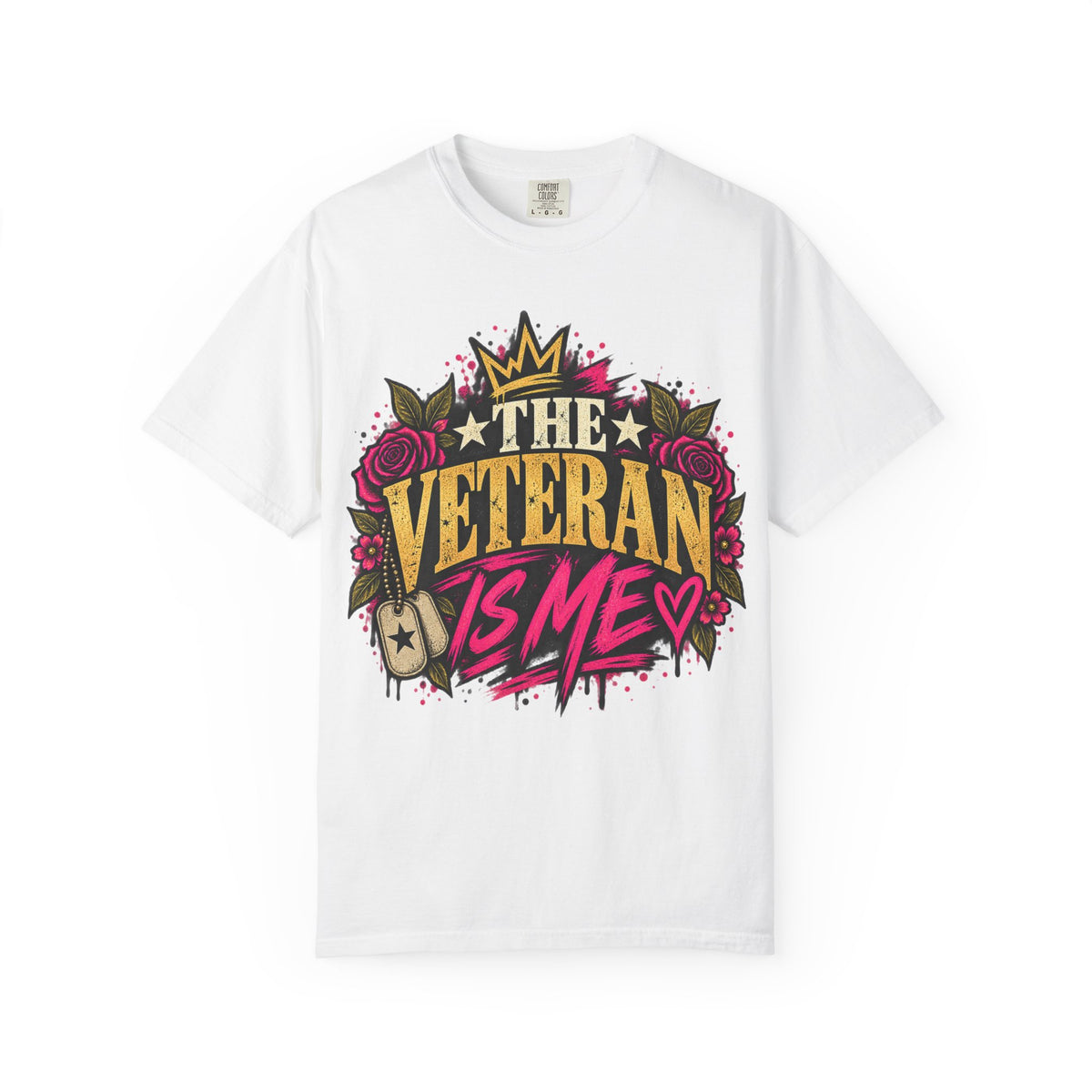 The Veteran Is Me | Distressed Rebellion Veteran Tee