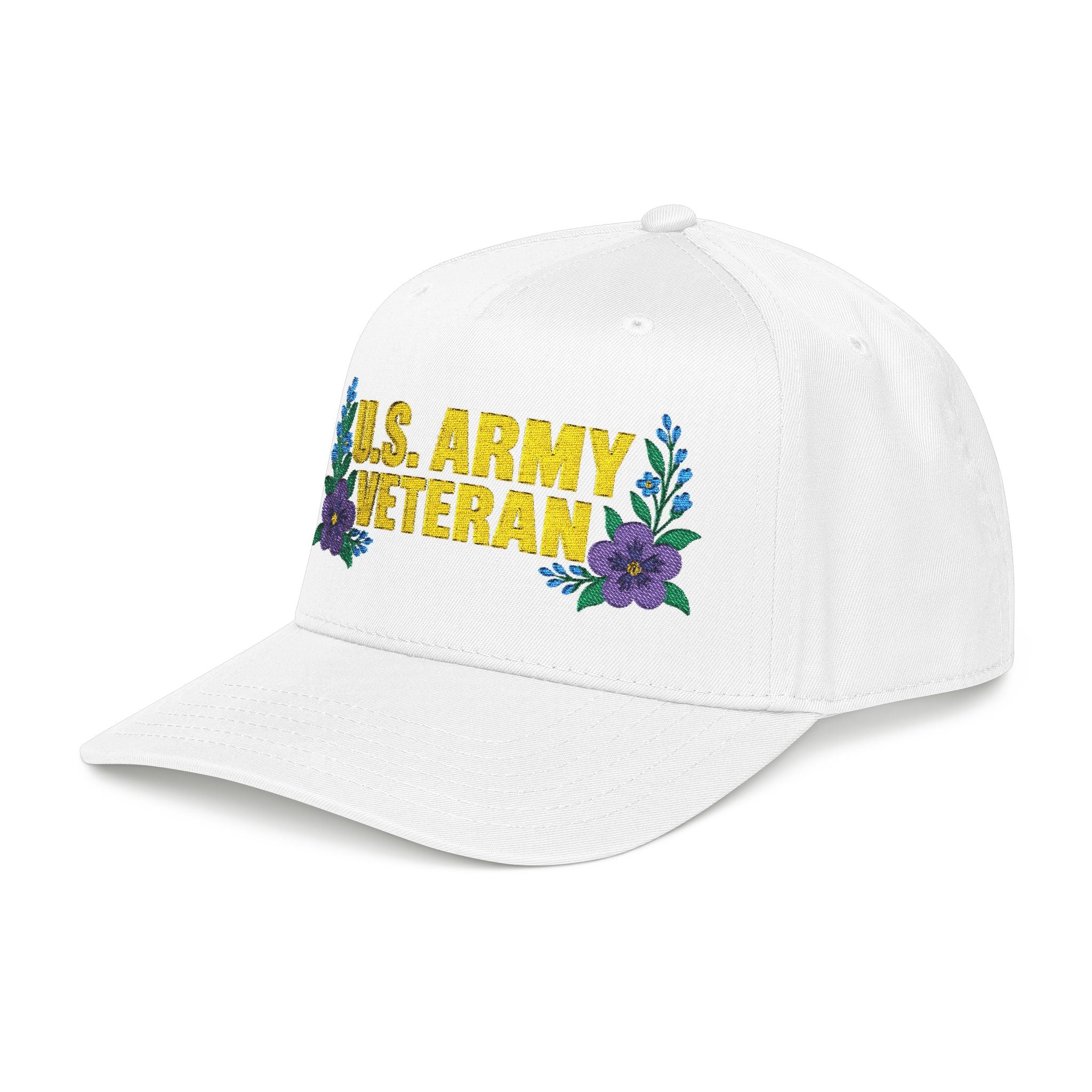 Royal Purple Garden | U.S. Army Veteran Floral Cap