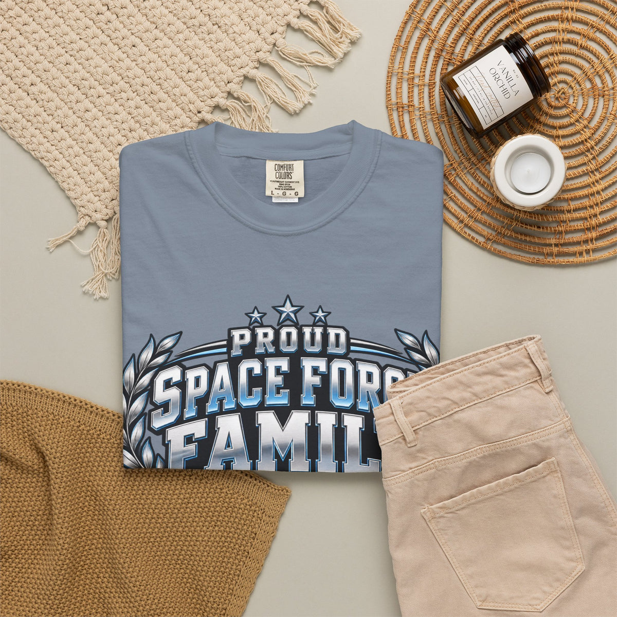 Proud Space Force Family | Graduation Crew Tee