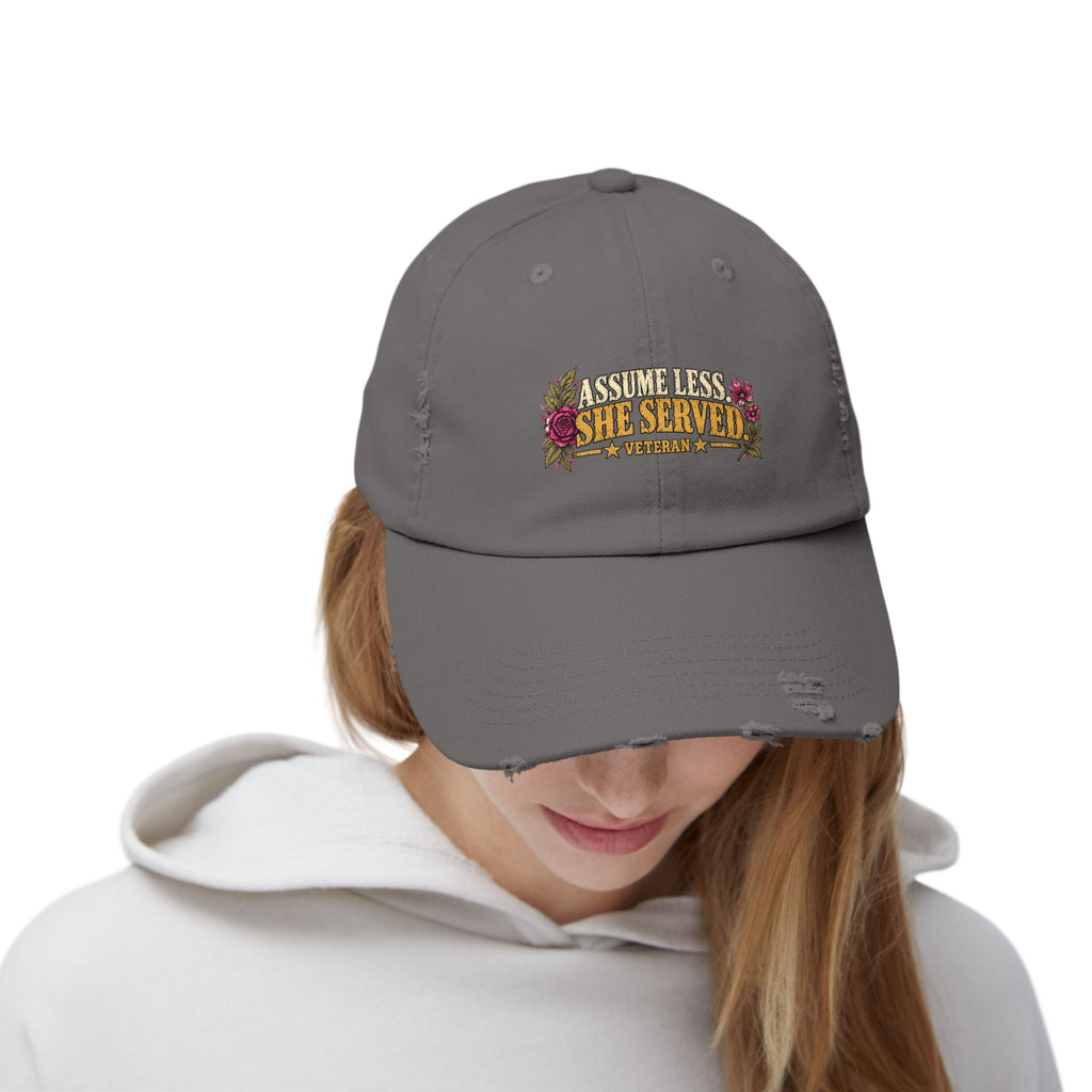 Assume Less, She Served More | Distressed Veteran Cap