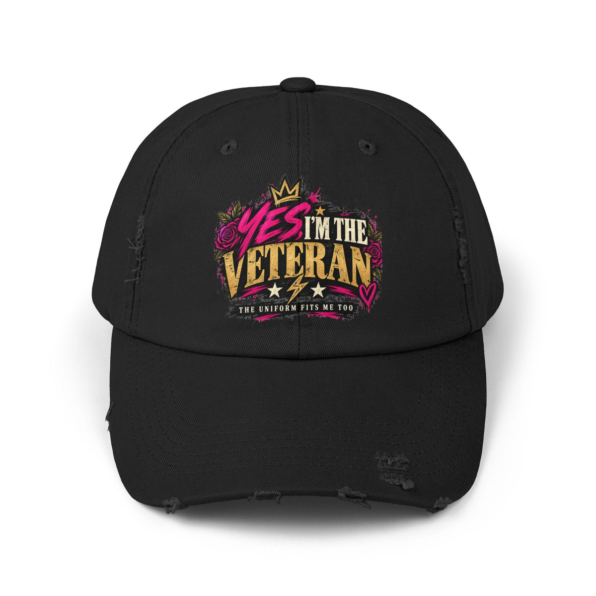 Yes, I’m the Veteran | Distressed Rebellion Cap