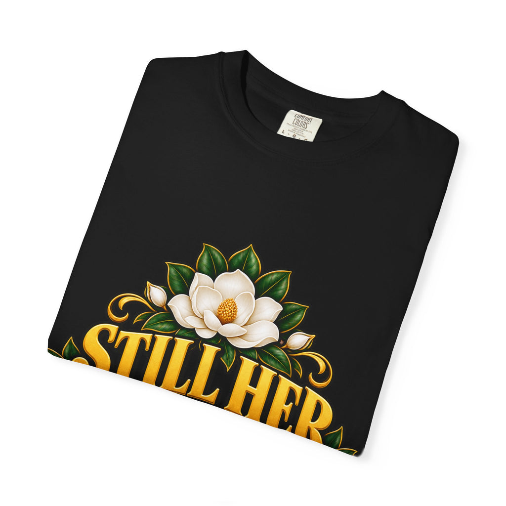 Still Her | Magnolia Women Veteran Garment-Dyed Tee