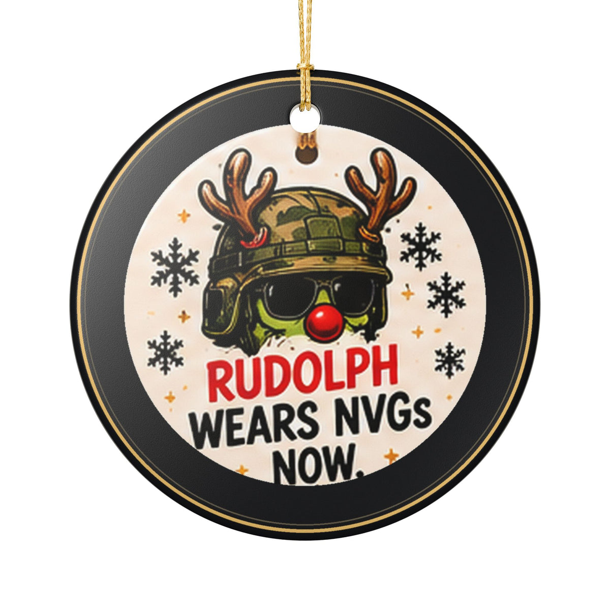Deployment Season Too | Military Christmas Ornament — Edition 3