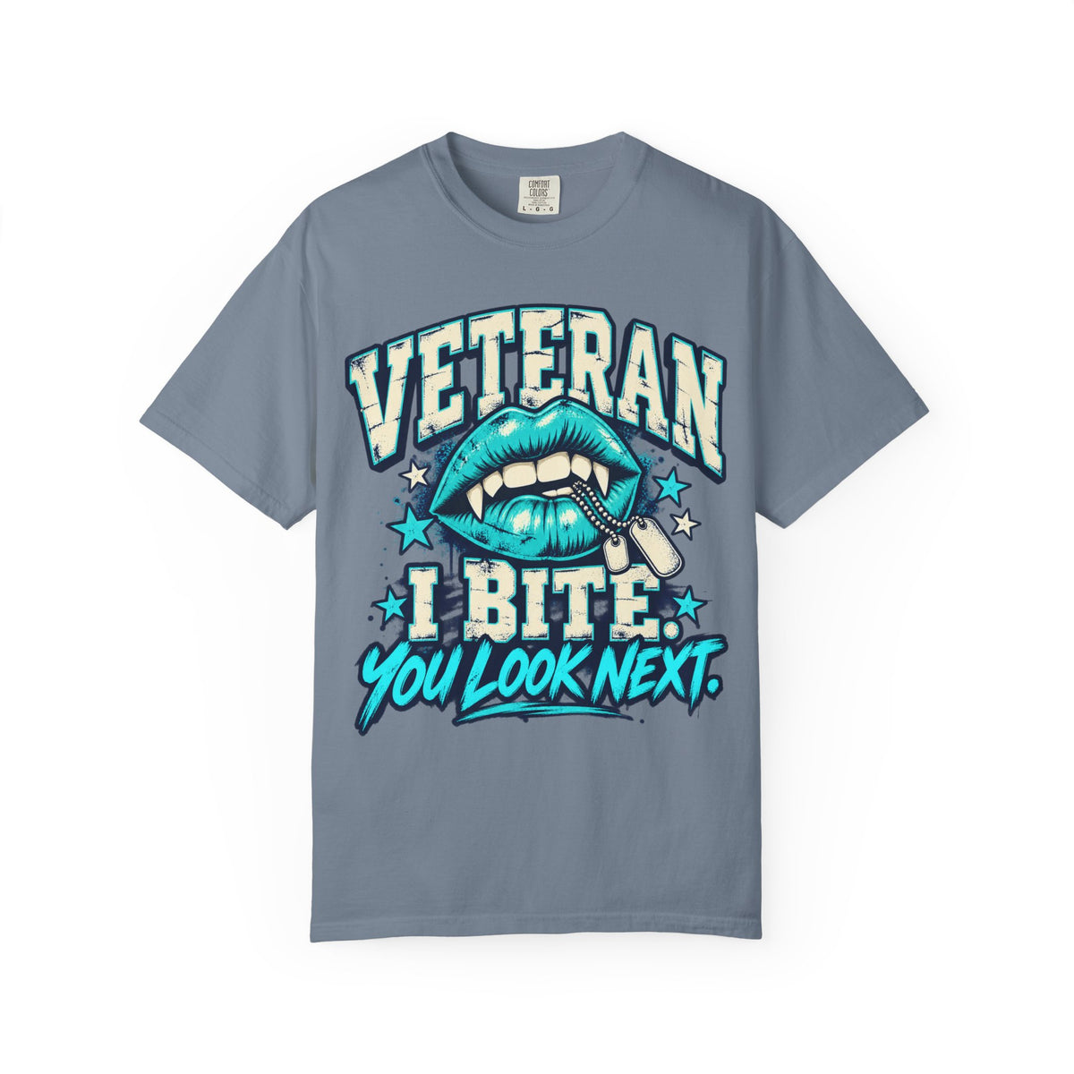 I Bite. You Look Next. | Disgruntled Veteran Tee