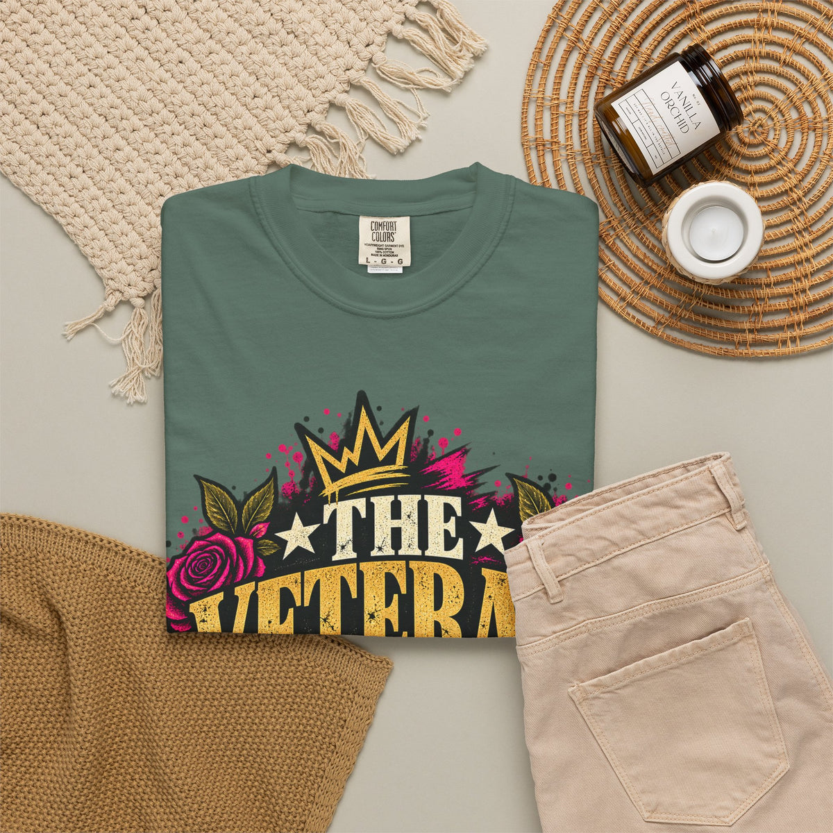 The Veteran Is Me | Distressed Rebellion Veteran Tee