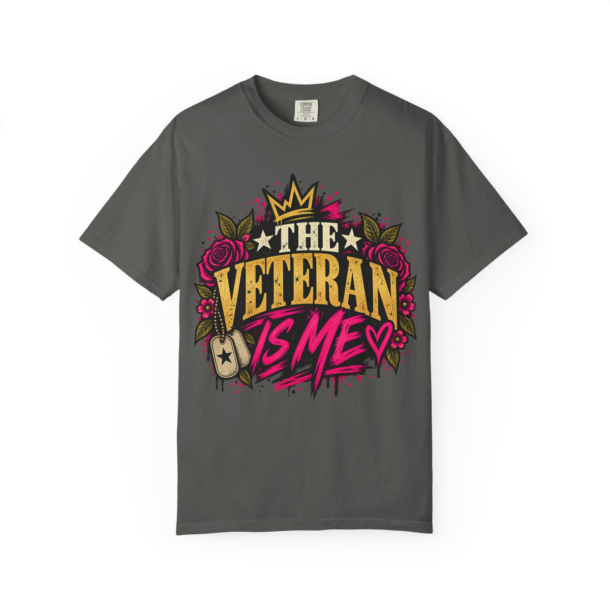 The Veteran Is Me | Distressed Rebellion Veteran Tee