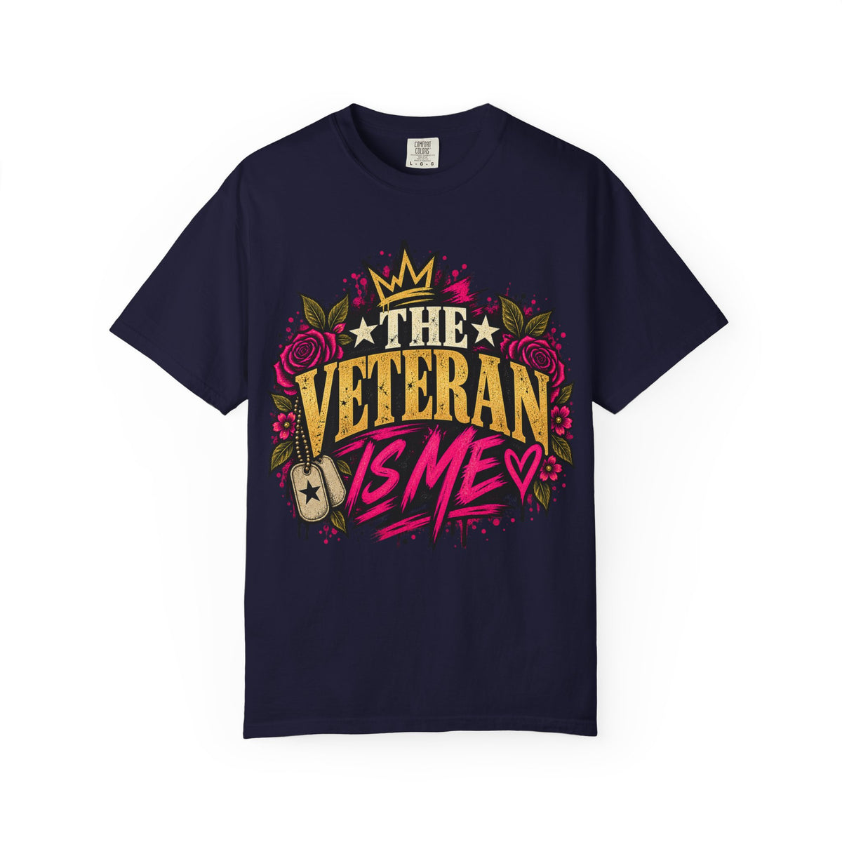 The Veteran Is Me | Distressed Rebellion Veteran Tee