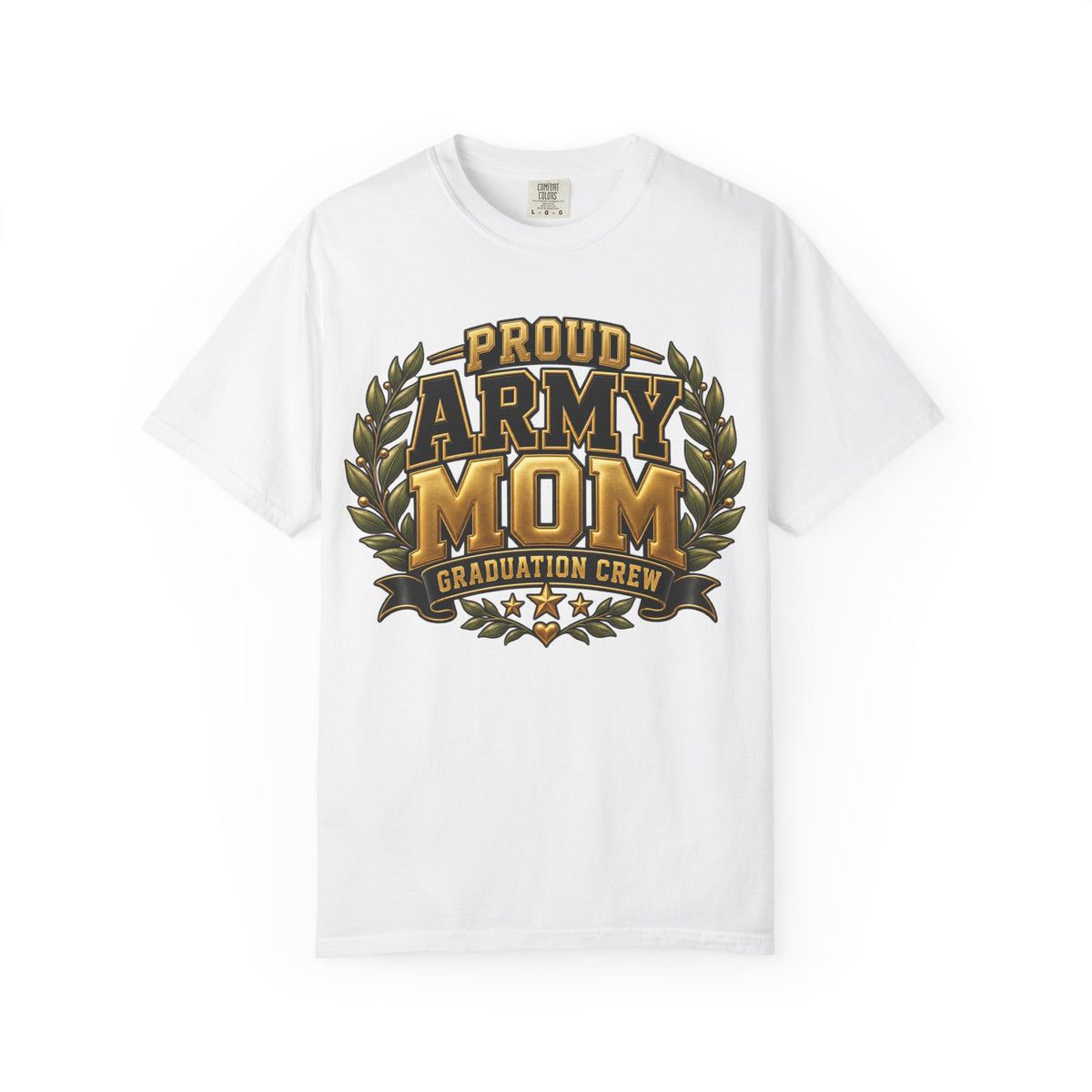 Proud Army Mom | Graduation Crew Tee