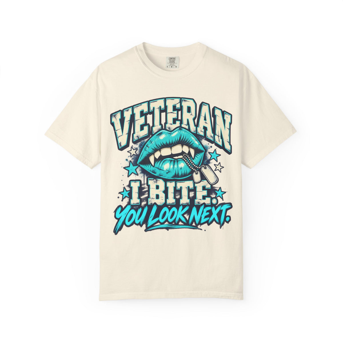 I Bite. You Look Next. | Disgruntled Veteran Tee