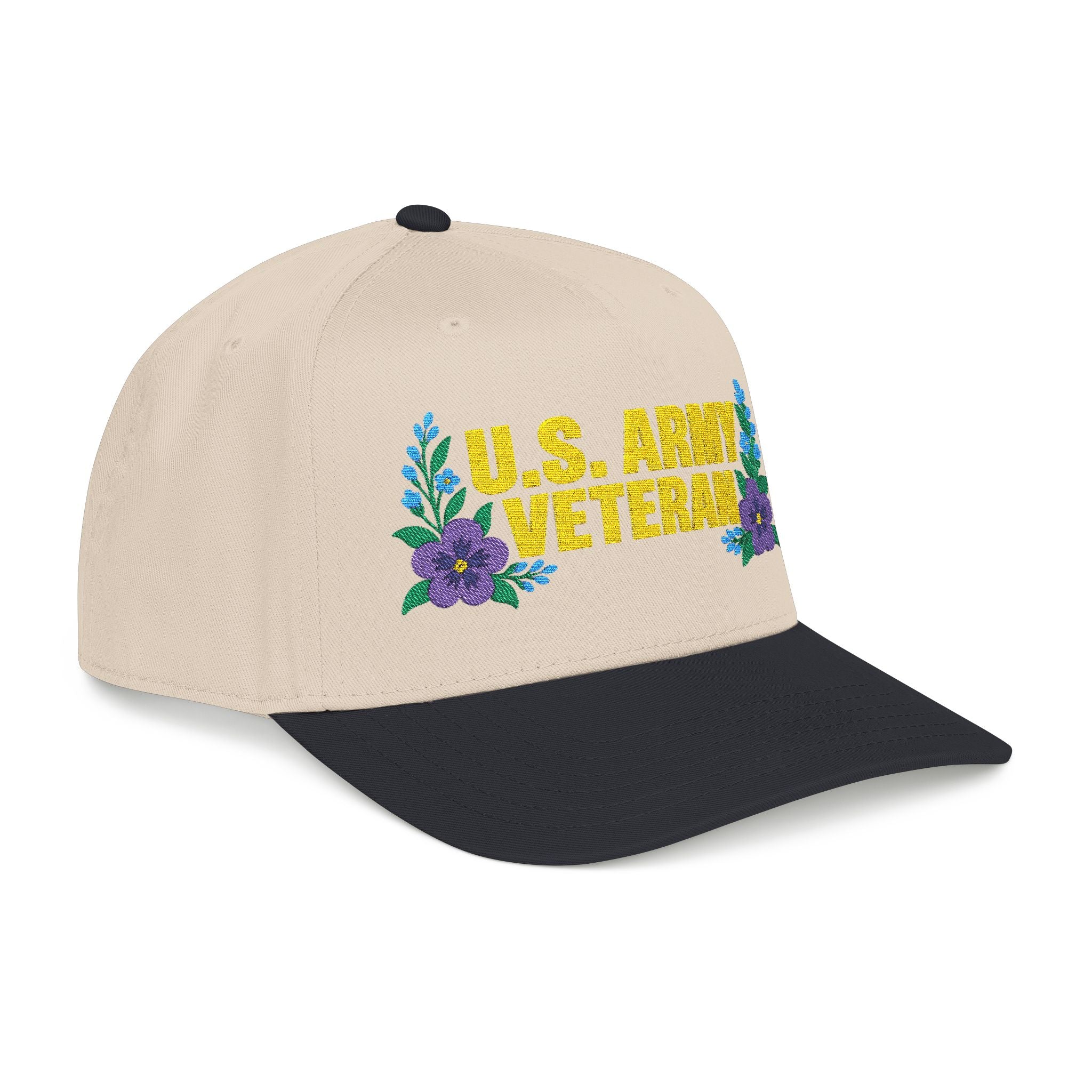 Royal Purple Garden | U.S. Army Veteran Floral Cap