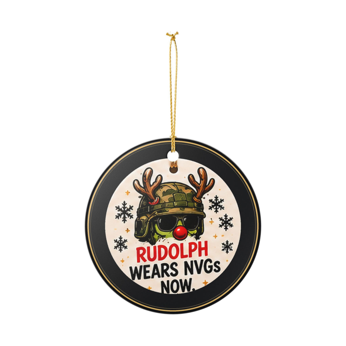 Deployment Season Too | Military Christmas Ornament — Edition 3