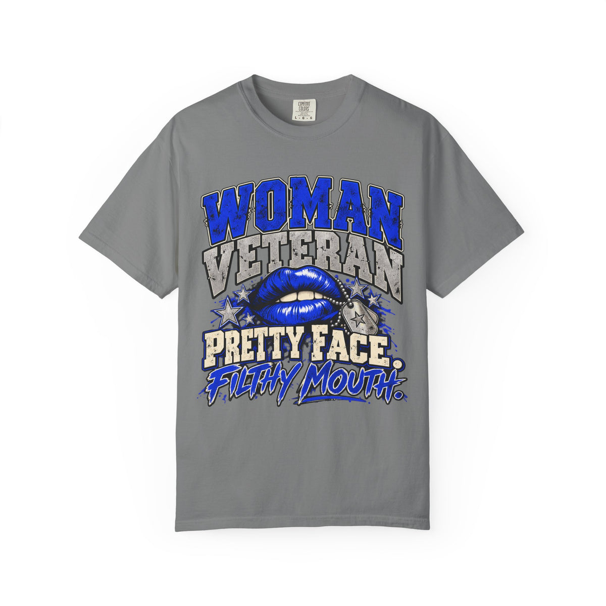 Pretty Face. Filthy Mouth. | Disgruntled Veteran Tee