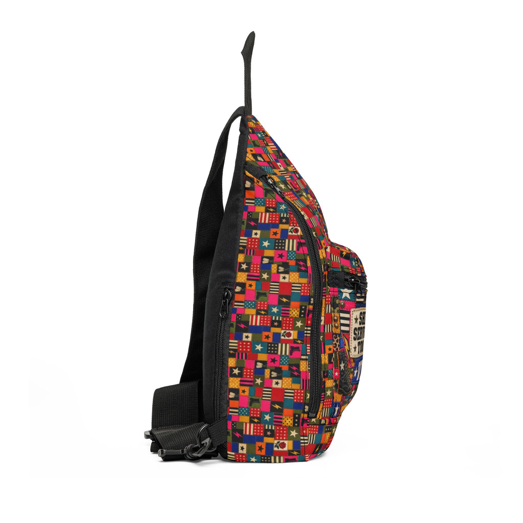 She Served Too | Full Volume Veteran Sling Bag