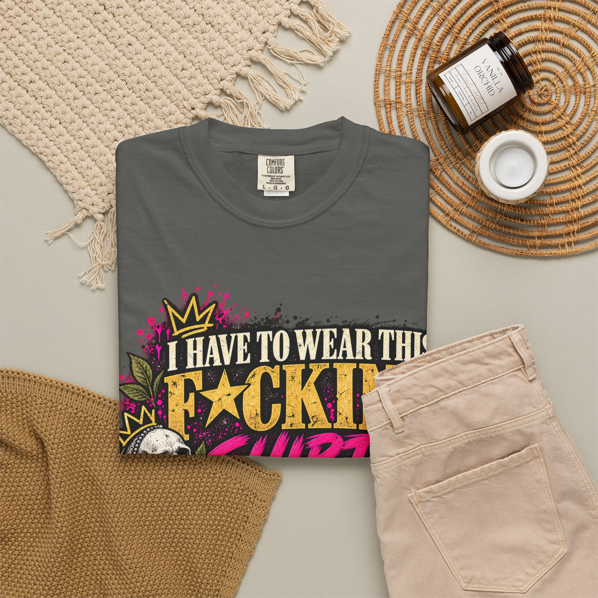 I Have to Wear This F*cking Shirt | Distressed Rebellion Veteran Tee