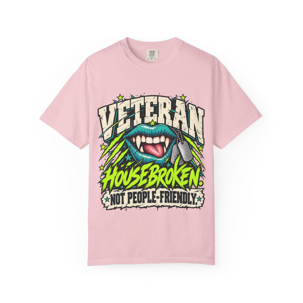 Housebroken. Not People-Friendly. | Disgruntled Veteran Tee