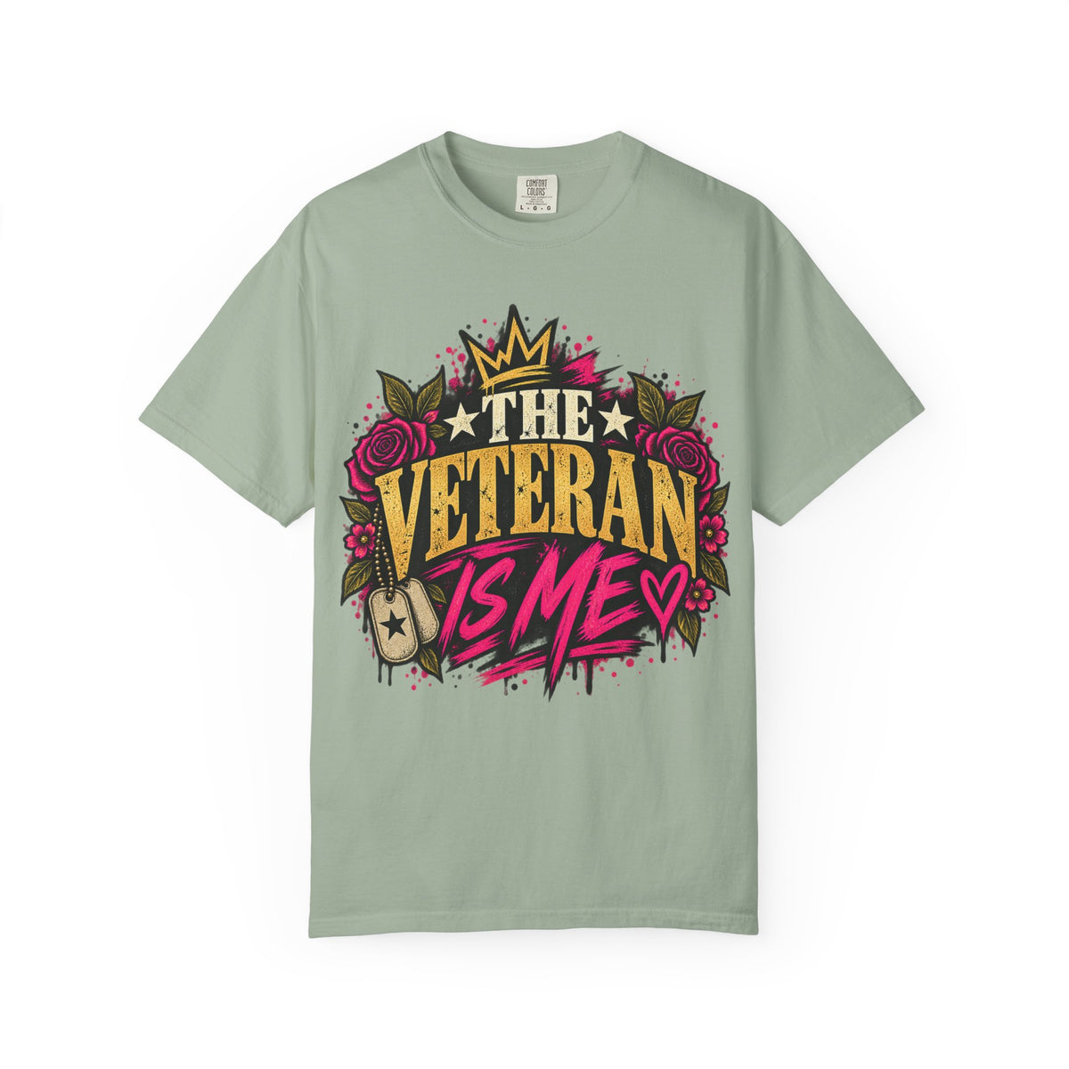 The Veteran Is Me | Distressed Rebellion Veteran Tee