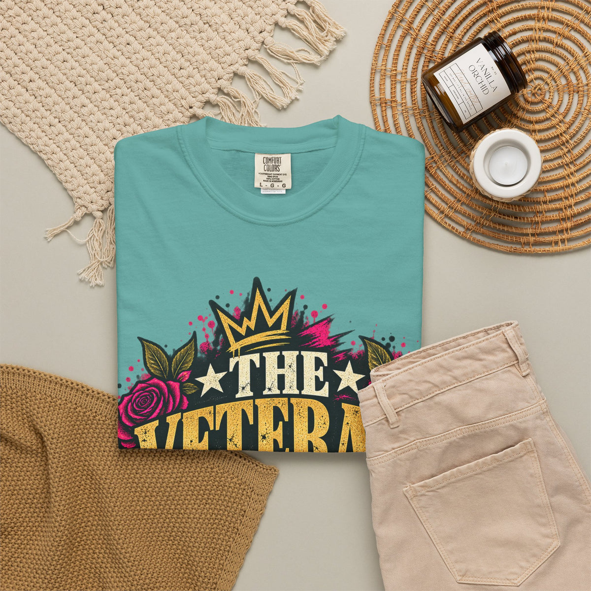 The Veteran Is Me | Distressed Rebellion Veteran Tee