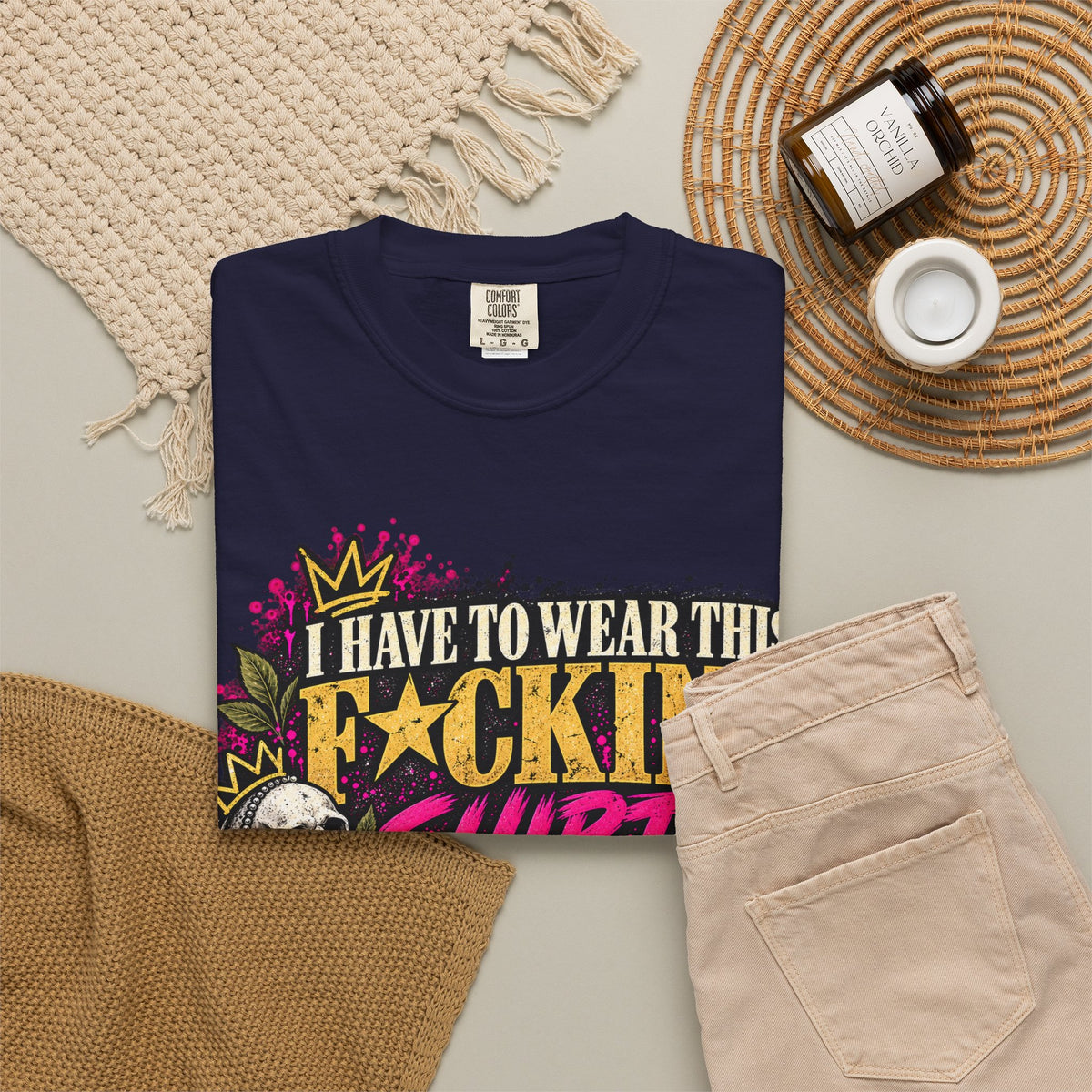 I Have to Wear This F*cking Shirt | Distressed Rebellion Veteran Tee
