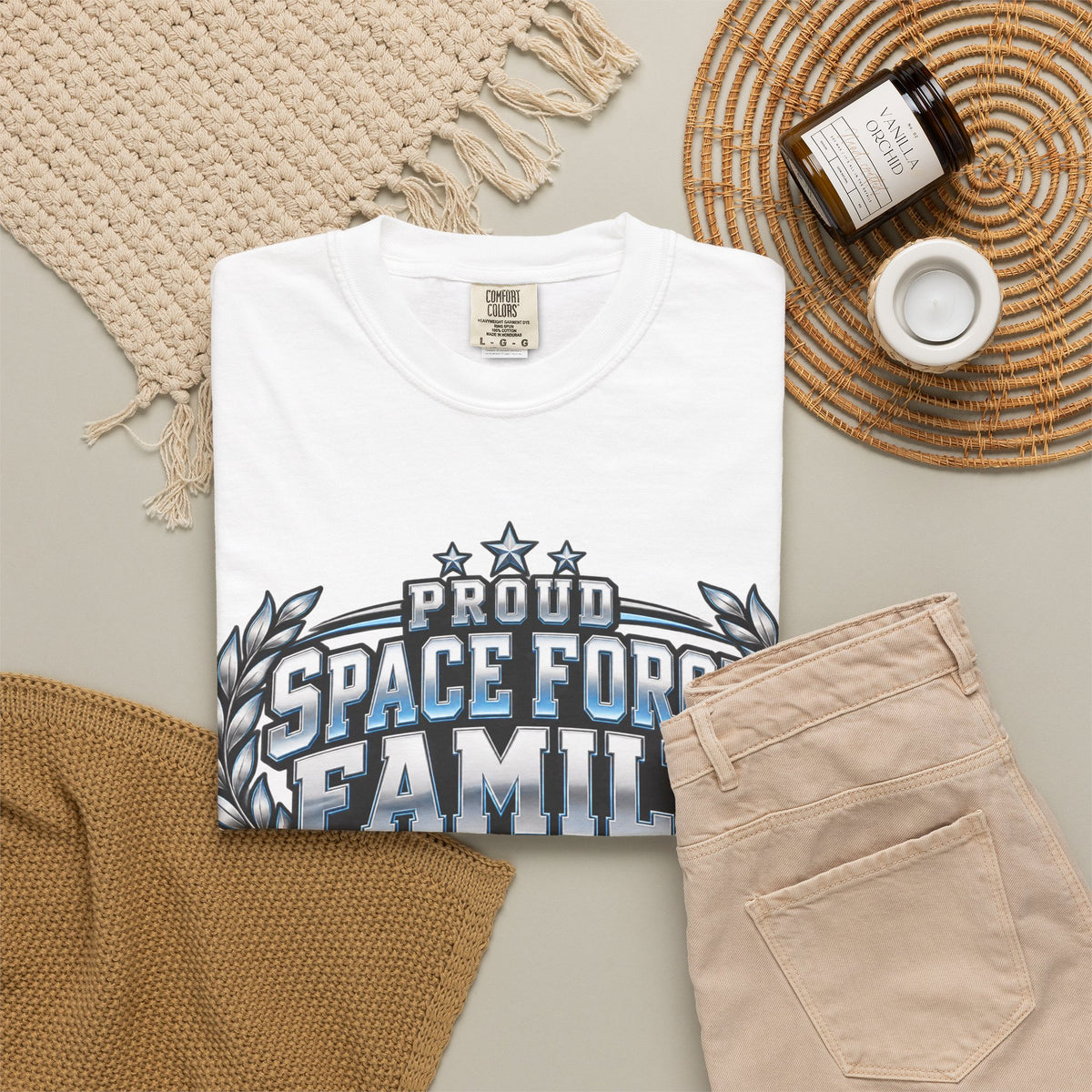 Proud Space Force Family | Graduation Crew Tee