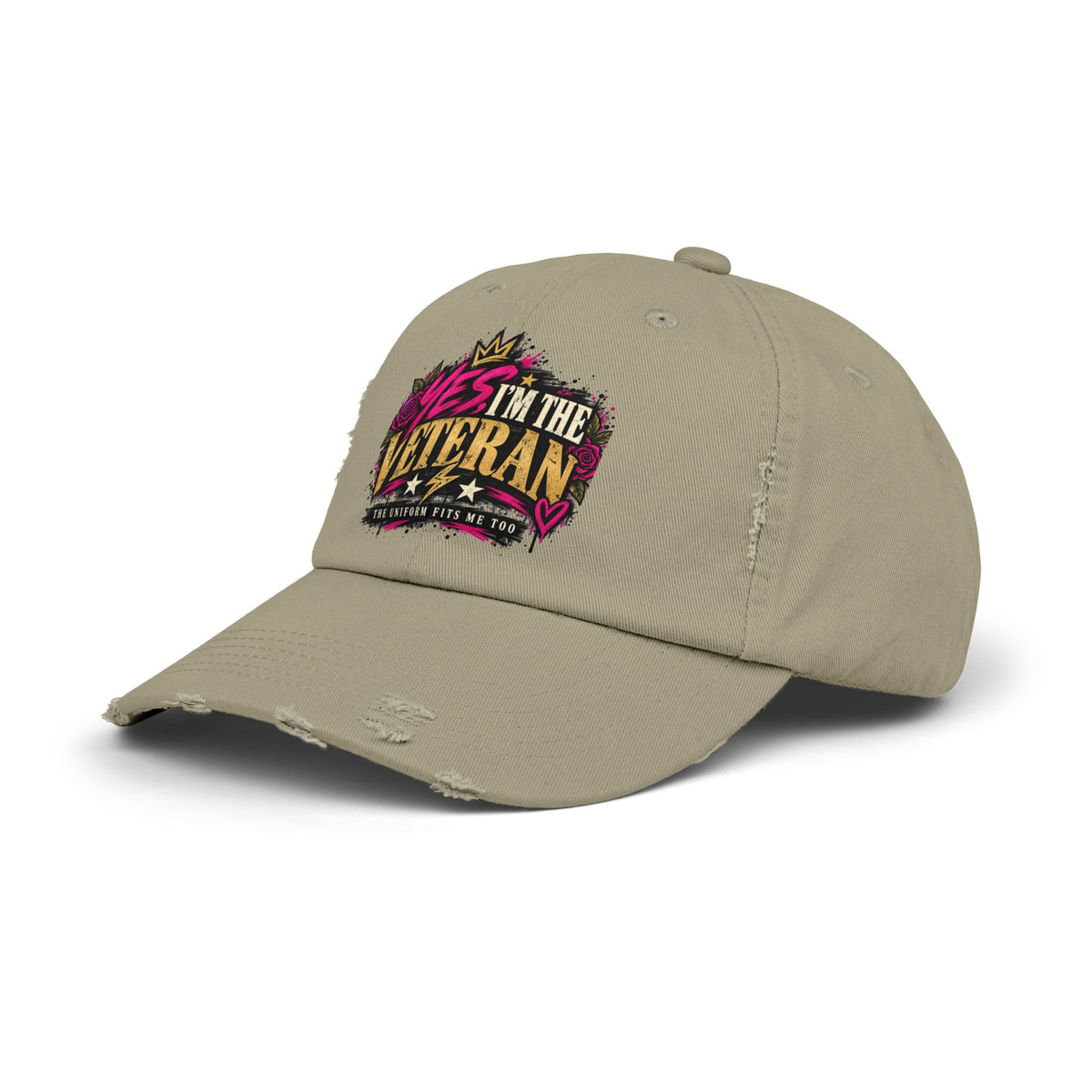 Yes, I’m the Veteran | Distressed Rebellion Cap