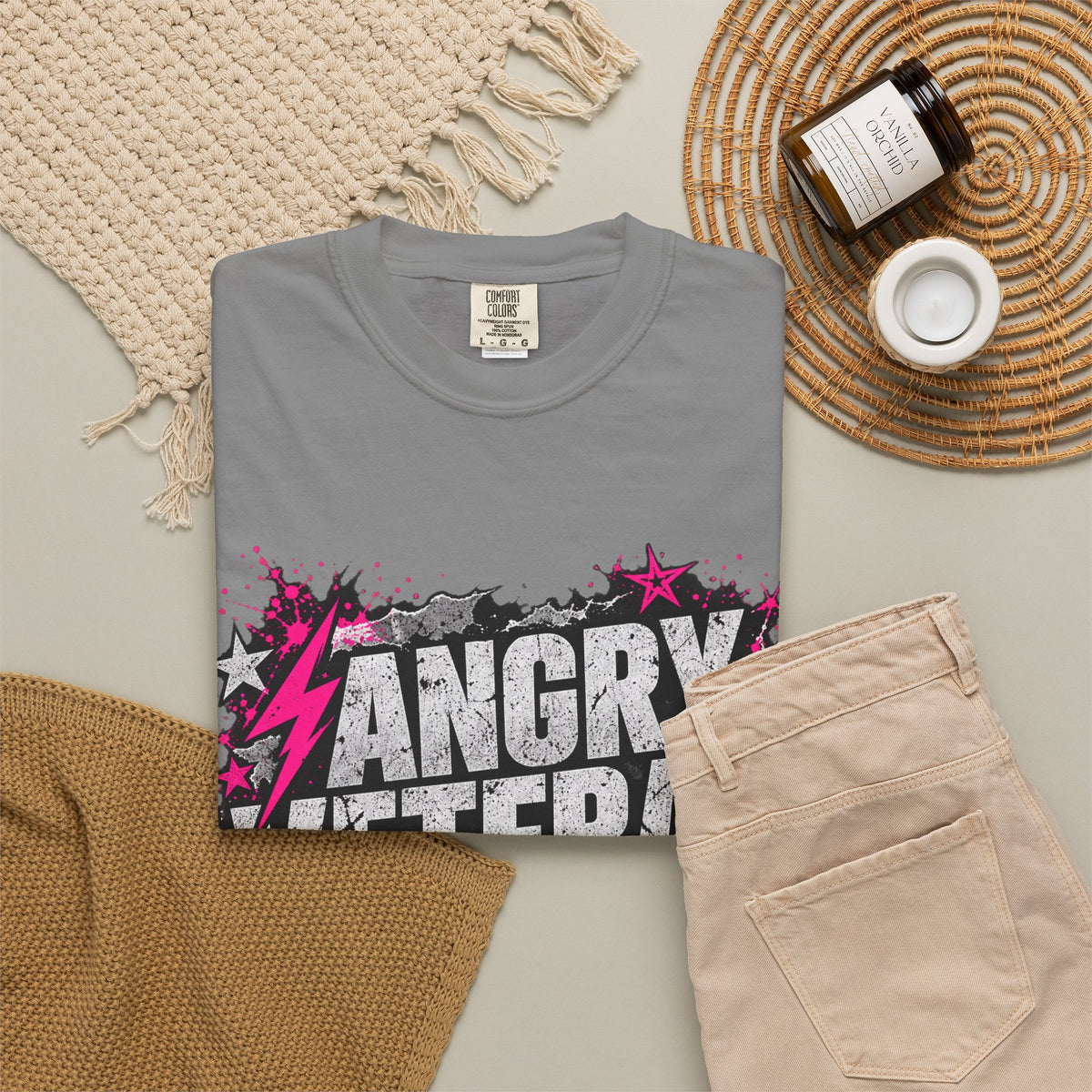 Stay Away. I Bite. | Angry Veteran Tee