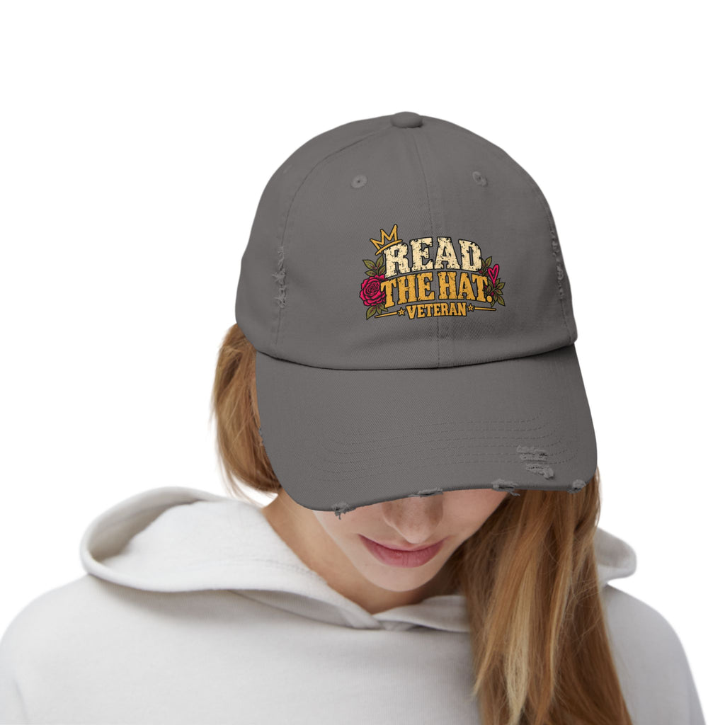 Read the Hat | Distressed Veteran Cap