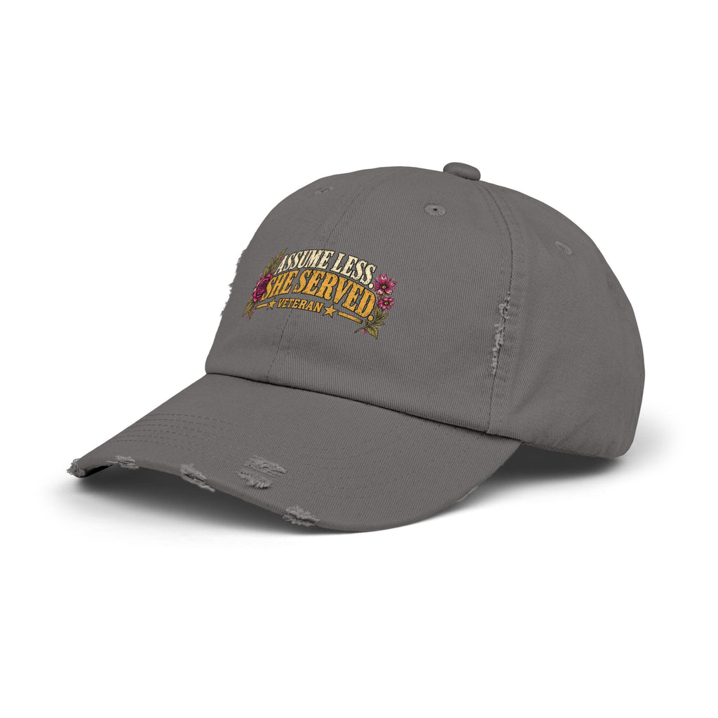 Assume Less, She Served More | Distressed Veteran Cap