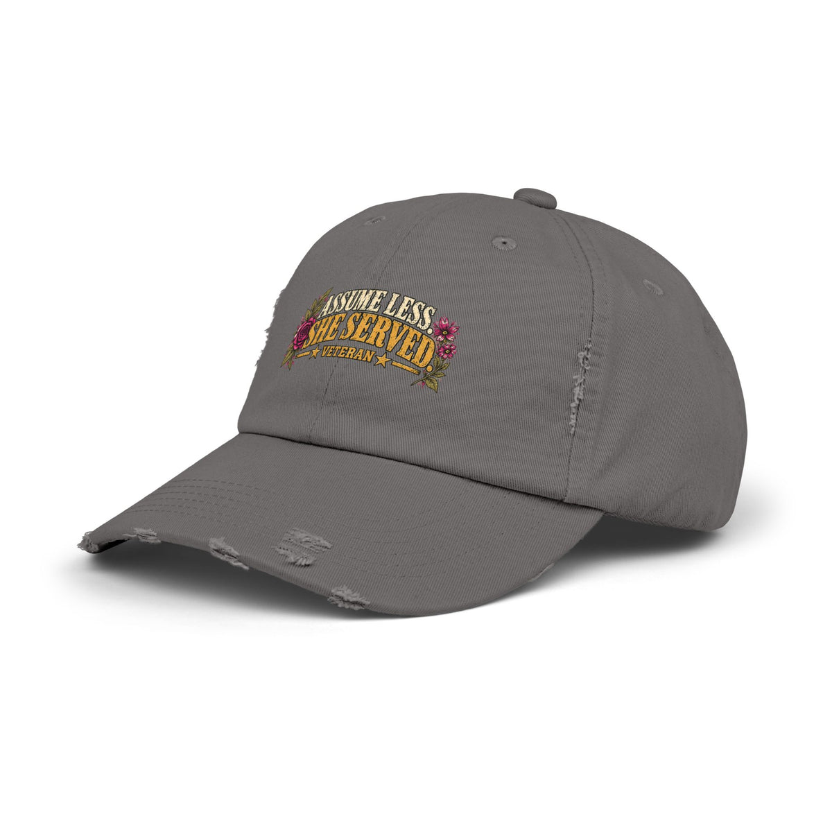 Assume Less, She Served More | Distressed Veteran Cap