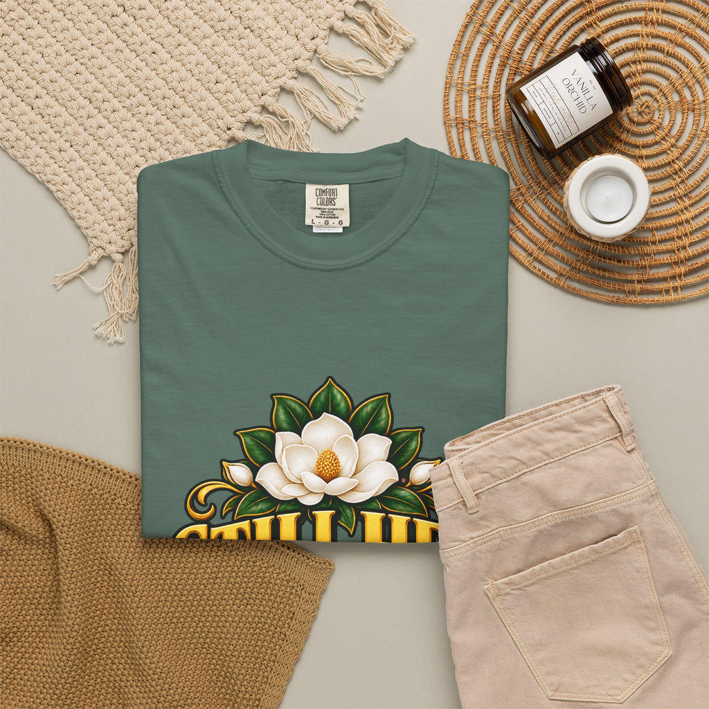 Still Her | Magnolia Women Veteran Garment-Dyed Tee