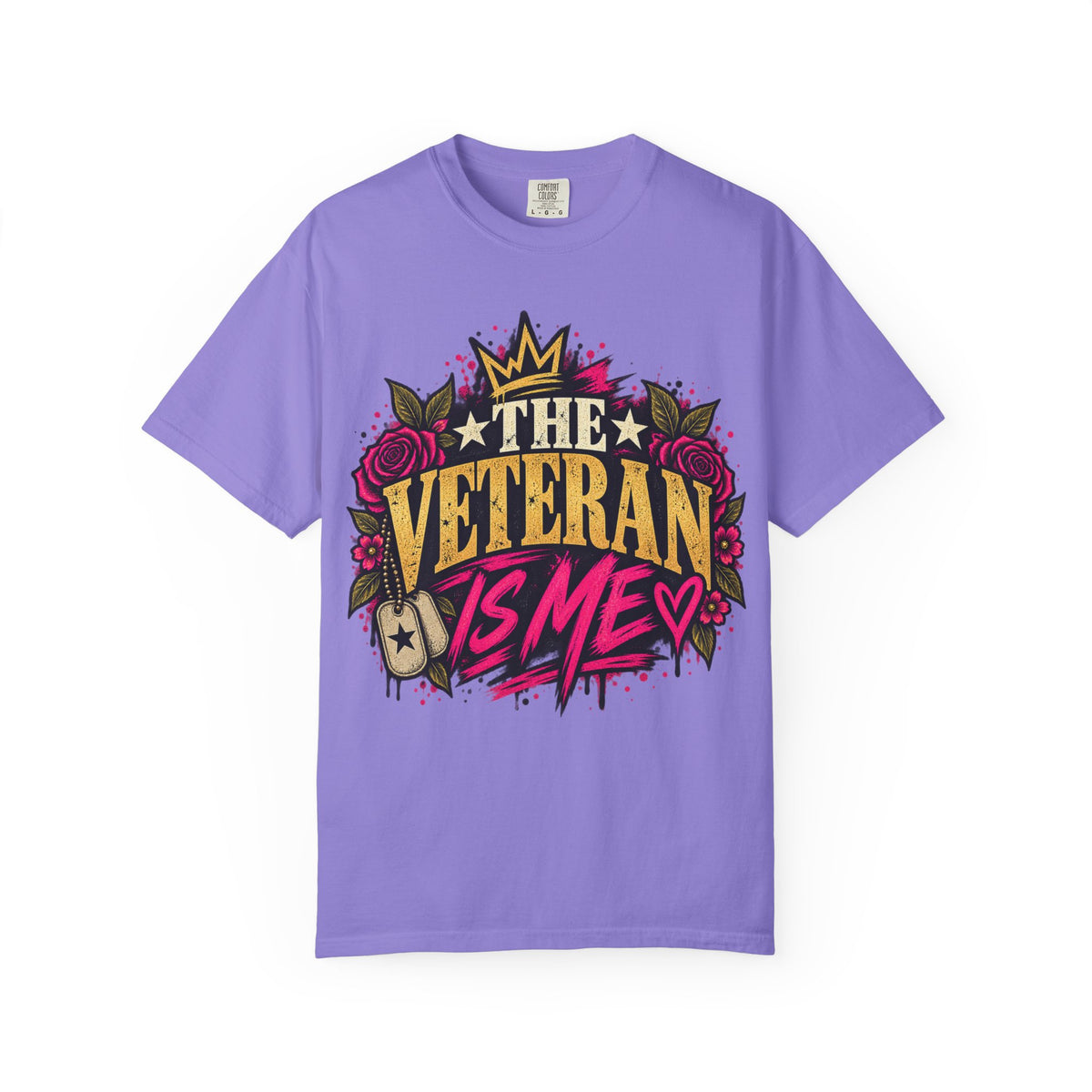 The Veteran Is Me | Distressed Rebellion Veteran Tee