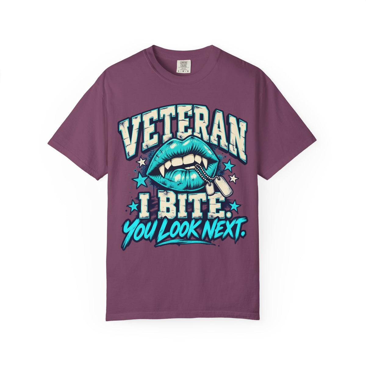 I Bite. You Look Next. | Disgruntled Veteran Tee
