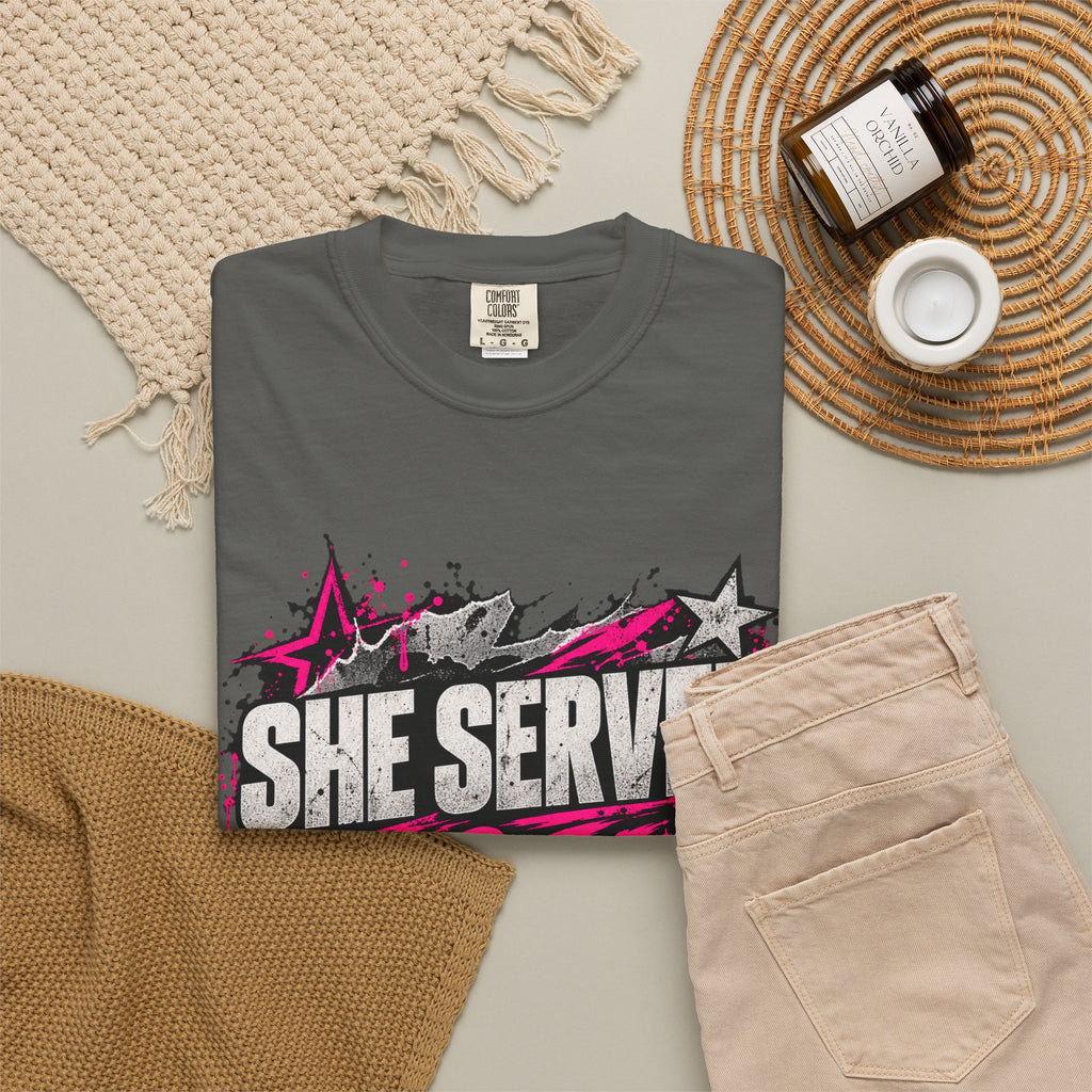 She Served. Her Patience Didn't. | Disgruntled Veteran Tee