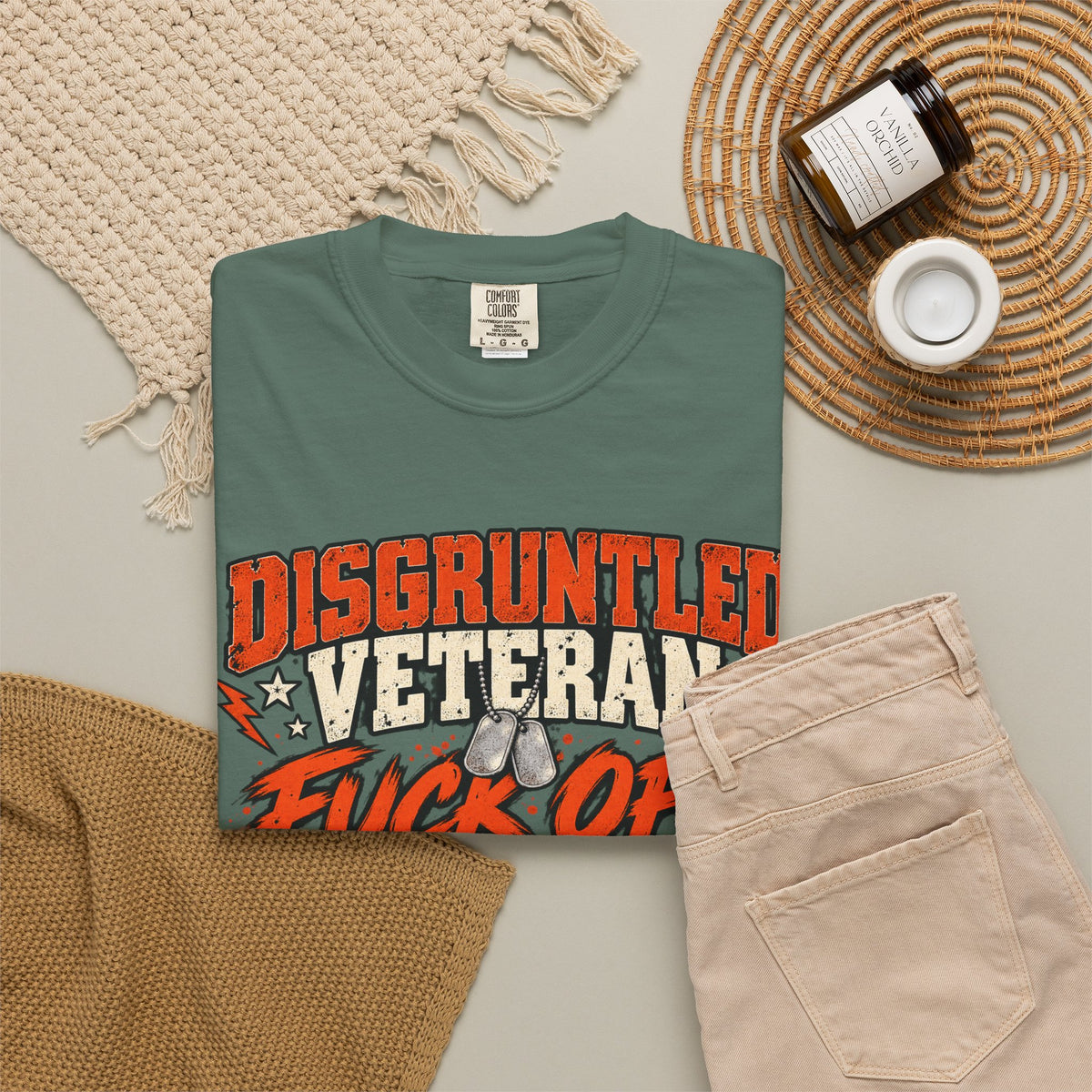 Fuck Off. Respectfully. | Disgruntled Veteran Tee