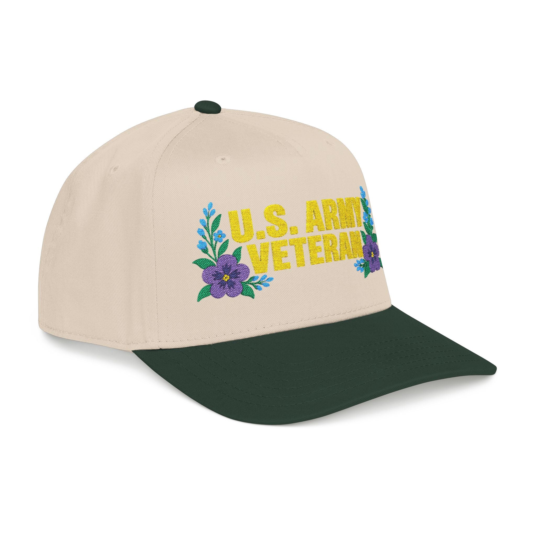 Royal Purple Garden | U.S. Army Veteran Floral Cap