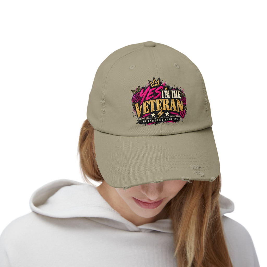 Yes, I’m the Veteran | Distressed Rebellion Cap