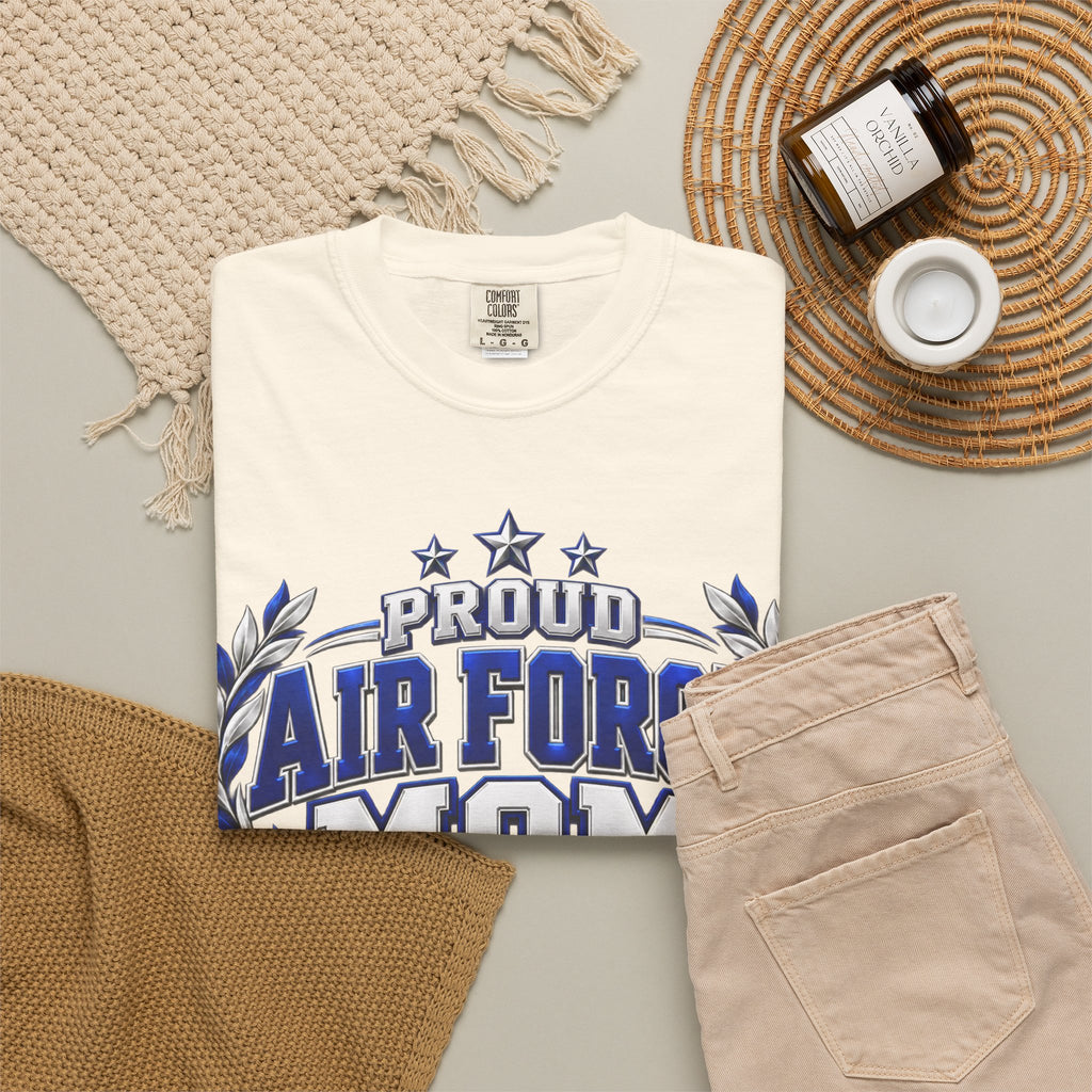 Proud Air Force Mom | Graduation Crew Tee