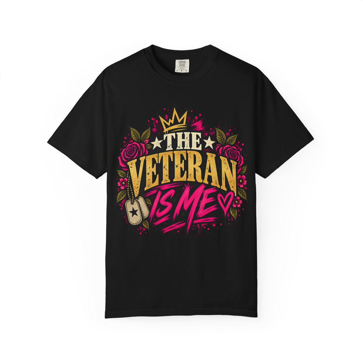 The Veteran Is Me | Distressed Rebellion Veteran Tee