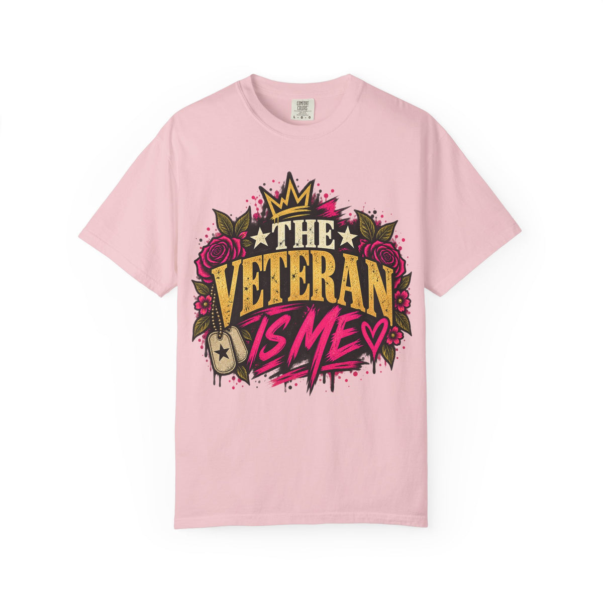 The Veteran Is Me | Distressed Rebellion Veteran Tee
