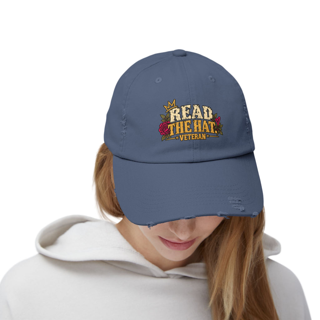Read the Hat | Distressed Veteran Cap