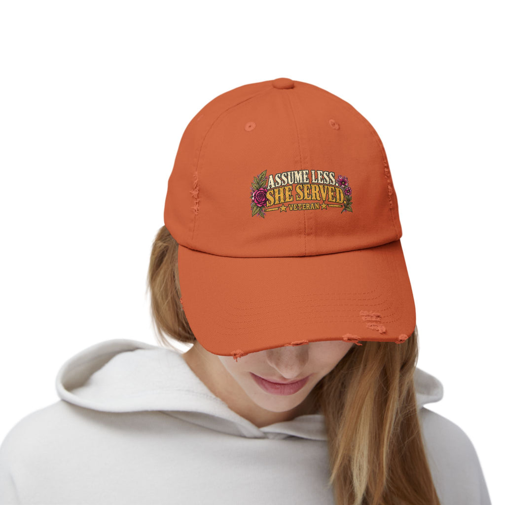 Assume Less, She Served More | Distressed Veteran Cap
