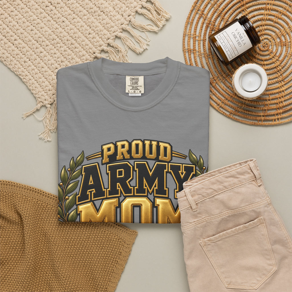 Proud Army Mom | Graduation Crew Tee