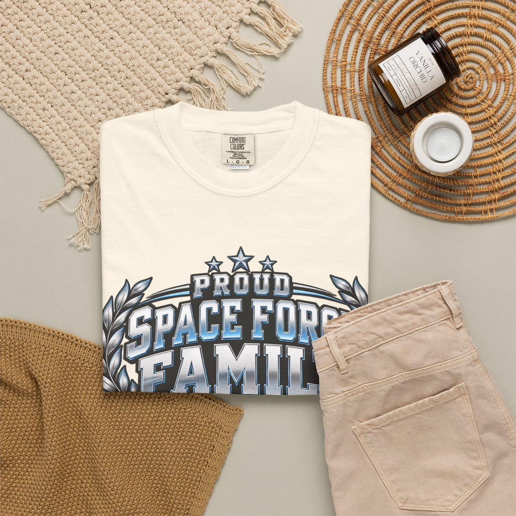 Proud Space Force Family | Graduation Crew Tee