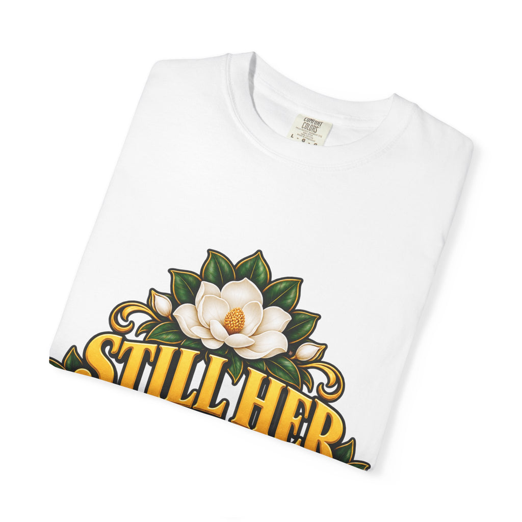 Still Her | Magnolia Women Veteran Garment-Dyed Tee