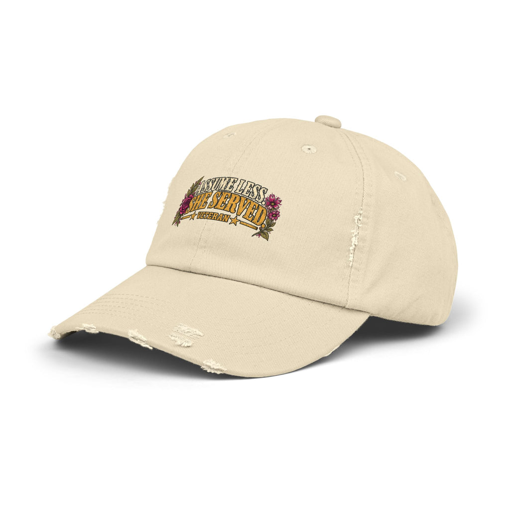 Assume Less, She Served More | Distressed Veteran Cap