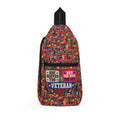She Served Too | Full Volume Veteran Sling Bag