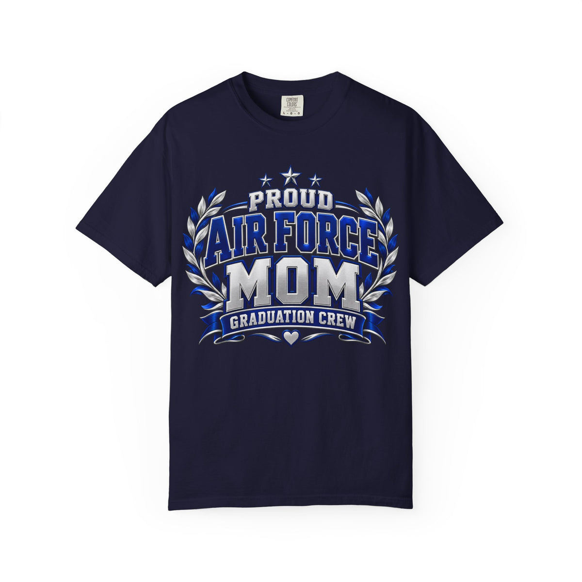 Proud Air Force Mom | Graduation Crew Tee