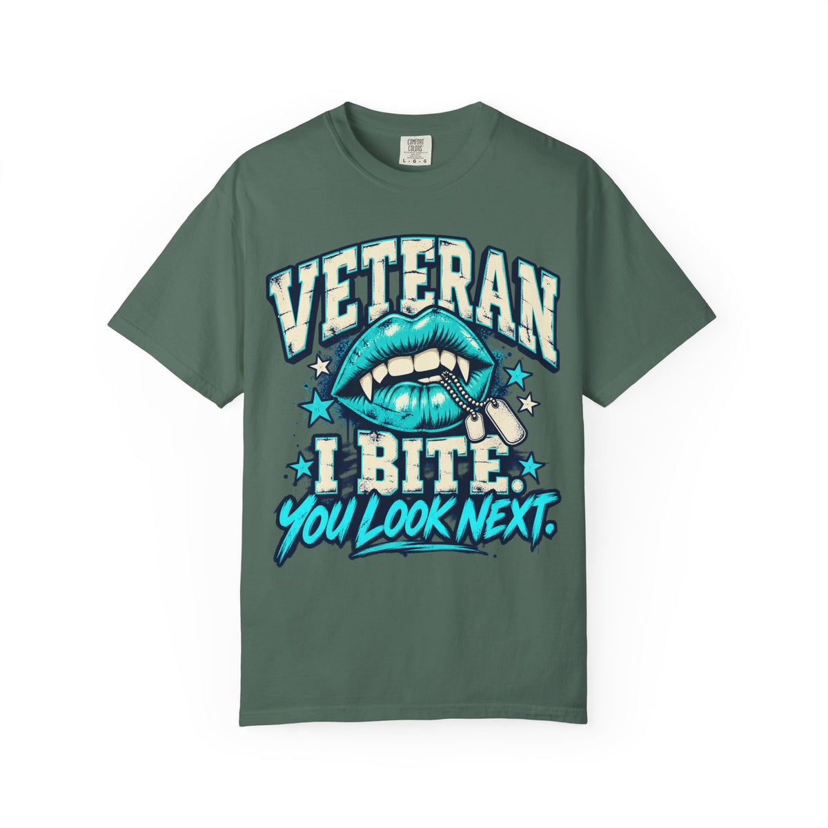 I Bite. You Look Next. | Disgruntled Veteran Tee