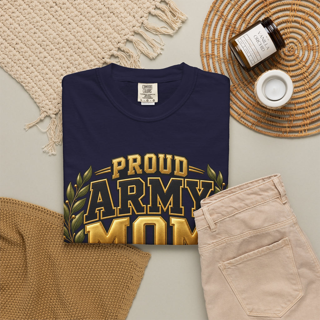 Proud Army Mom | Graduation Crew Tee