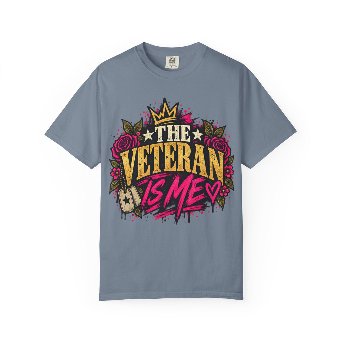 The Veteran Is Me | Distressed Rebellion Veteran Tee