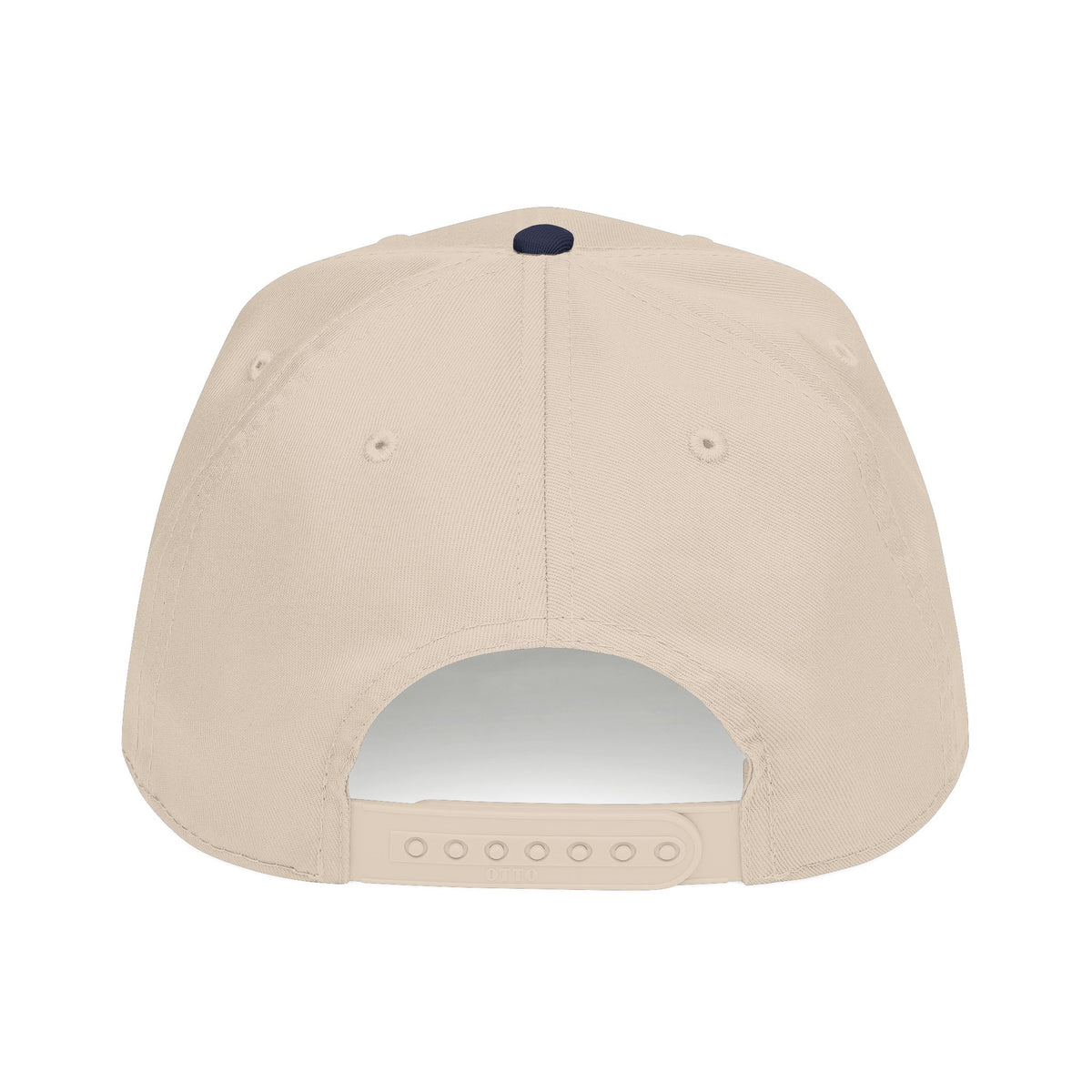 Navy Veteran | Pink Peony Floral Mid-Profile Cap